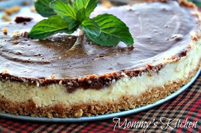 Chocolate Swirl Cheesecake