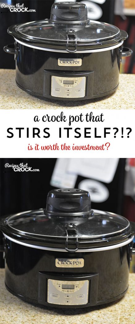 Automatic Stirrer Crock Pot: Have you ever seen the automatic stirrer crock pot feature and wondered if it is worth it? We have tested it out for months and have some insight for you.