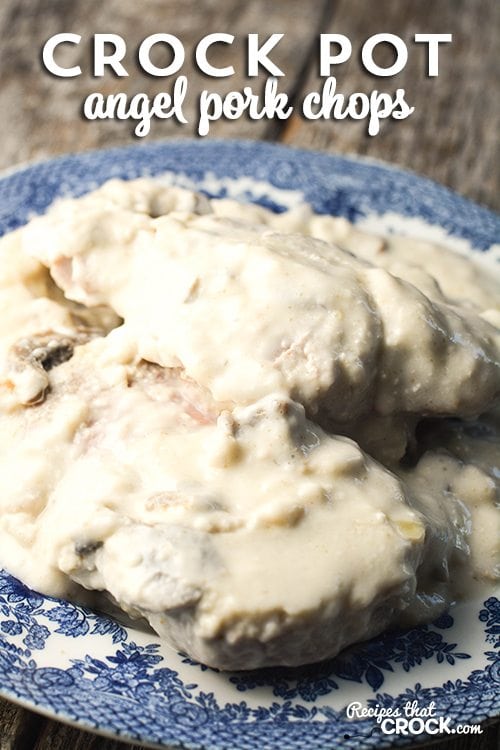 Crock Pot Angel Pork Chops: If you are a fan of Angel Chicken you are going to love this creamy pork chop spin on one of our all time favorite recipes!