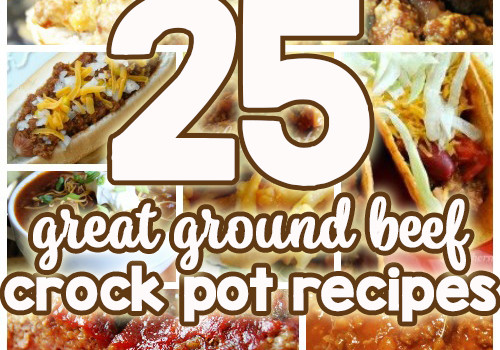 Great Ground Beef Crock Pot Recipes from some of our favorite food bloggers! Meatloaf, Cowboy Beans, Sloppy Joes, Chili, Taco Gorp, Lasagna, Bacon Cheeseburger Dip and much, much more!