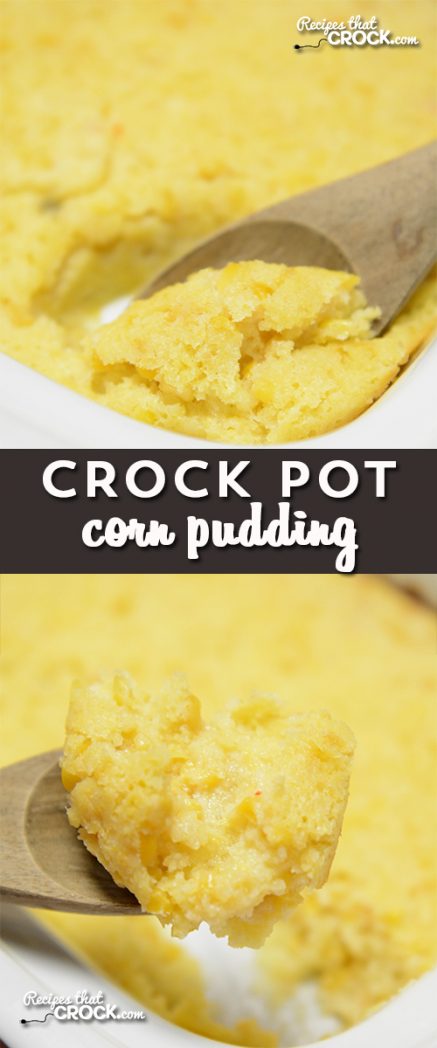 Crock Pot Corn Pudding: Use your slow cooker to free up your oven and make this (lightened up--shh! version) classic holiday dish. No potluck is complete without it , regardless if you call it corn casserole, spoon bread or corn pudding.