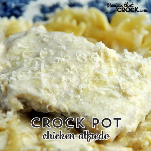 You'd never believe the homemade sauce in this Crock Pot Chicken Alfredo was so easy to make!