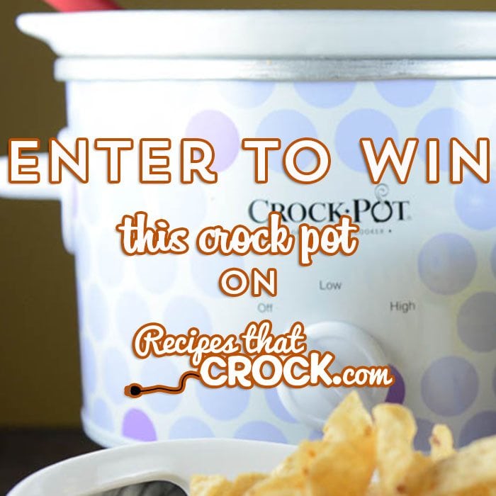 Enter to win a slow cooker on Recipes That Crock!