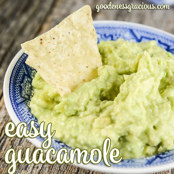 Easy and delicious guacamole recipe