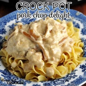 Do you love a good homestyle pork chop with an amazing gravy? Then you are going to love this Crock Pot Pork Chop Delight!