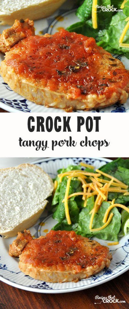 Do you love a good tangy recipe? If so, you don't want to miss these Tangy Crock Pot Pork Chops