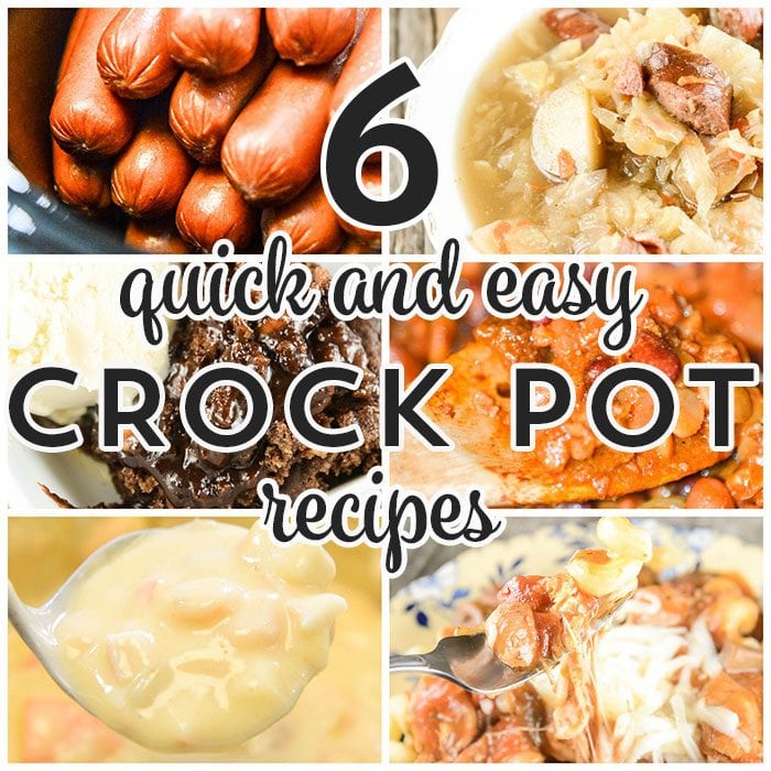 6 Quick and Easy Crock Pot Recipes from Gooseberry Patch's Busy-Day Slow Cooking!