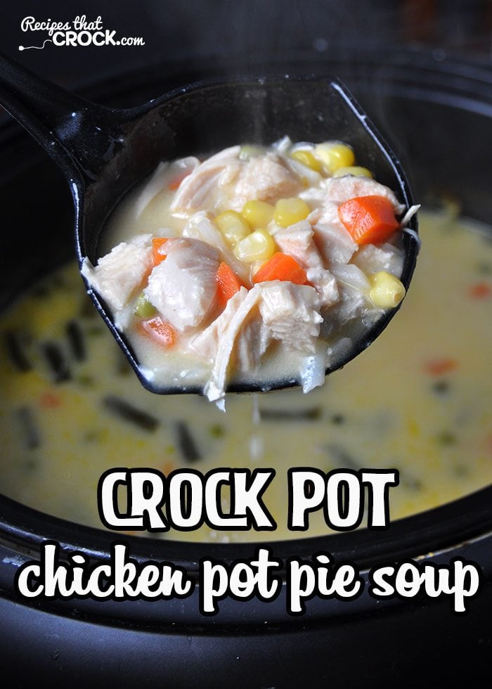 This Crock Pot Chicken Pot Pie Soup had my kids gobbling up their veggies with delight!