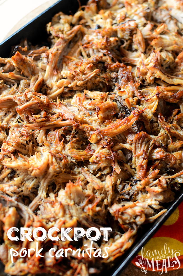 Crock Pot Pork Carnitas