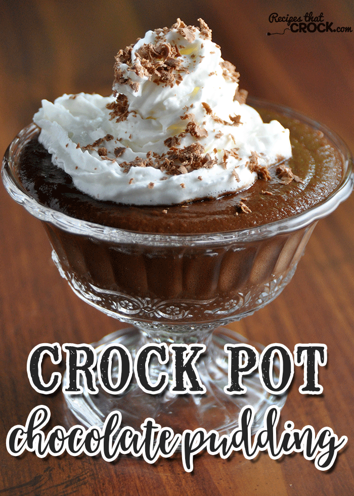 This Crock Pot Chocolate Pudding is a rich dessert that is sure to take any night up a notch!