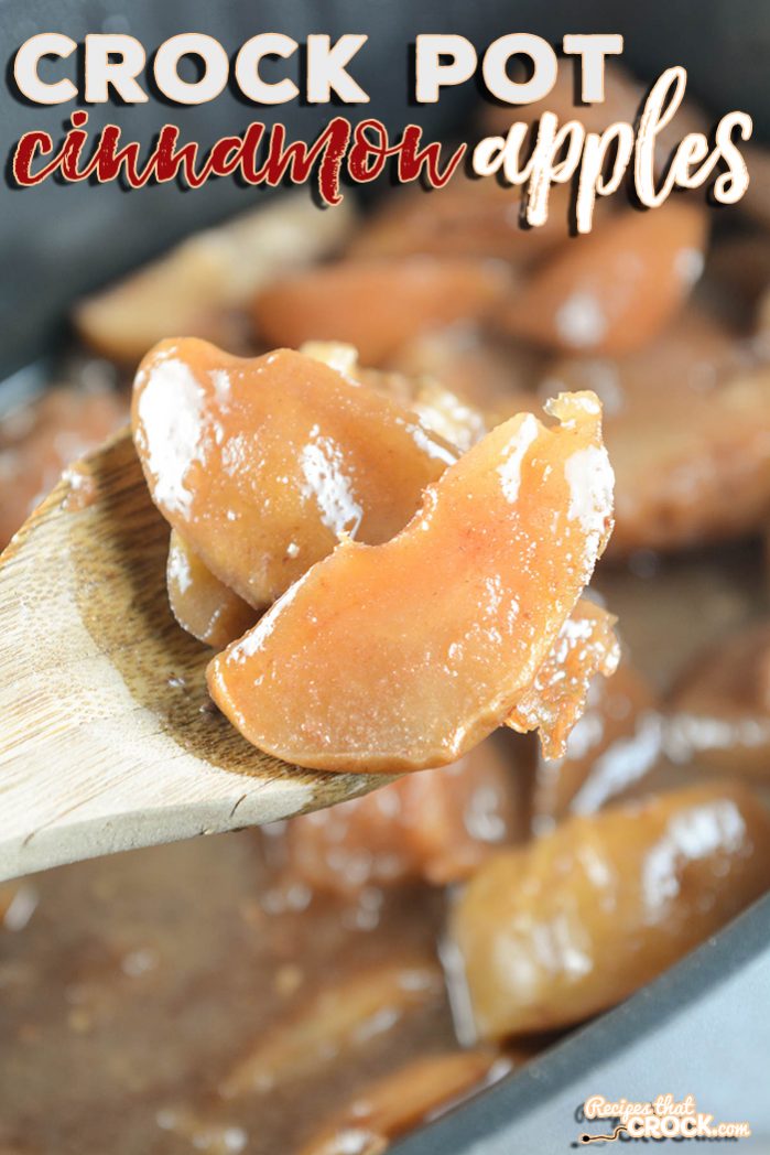 Are you looking for a great fresh apple recipe? Our Crock Pot Cinnamon Apples are the perfect family dinner side dish recipe!