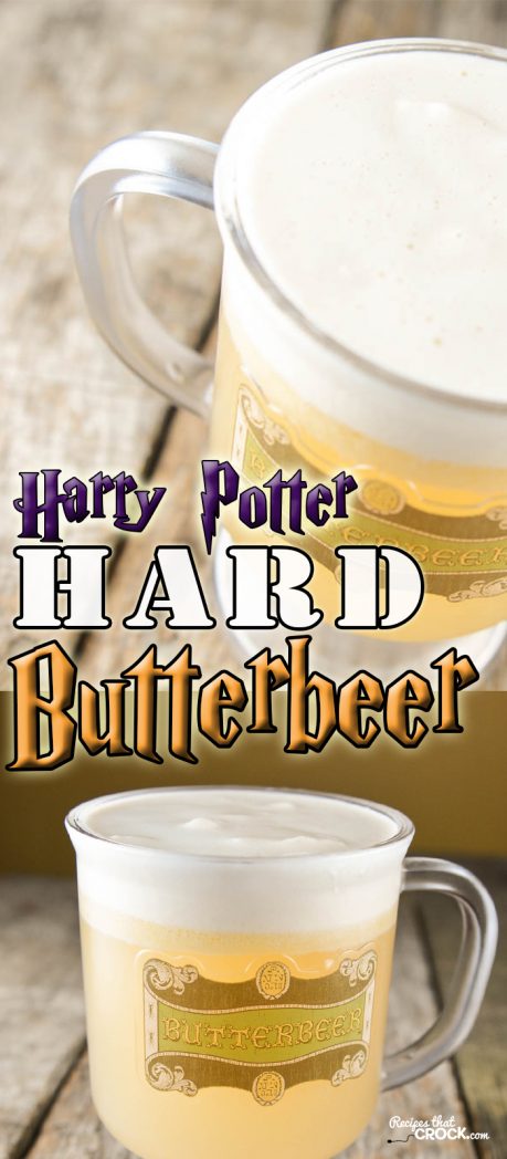 Are you looking for a tasty brew to share with your fellow Muggles? This Harry Potter Hard Butterbeer Recipe is an alcoholic version of the beloved beverage from the Harry Potter books, movies and theme park.