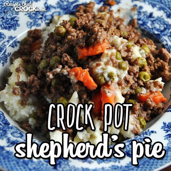 This Crock Pot Shepherd's Pie is delicious and comfort food at its best!