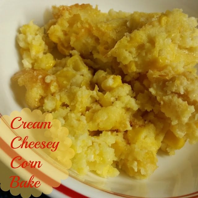 Crock Pot Cheesy Corn Bake