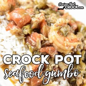 Are you looking for a delicious homemade gumbo recipe? Our Crock Pot Seafood Gumbo is a flavorful mixture of shrimp, crab and crawfish.