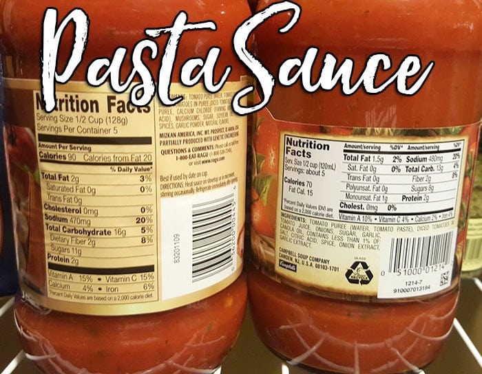 Nutritional Information Varies