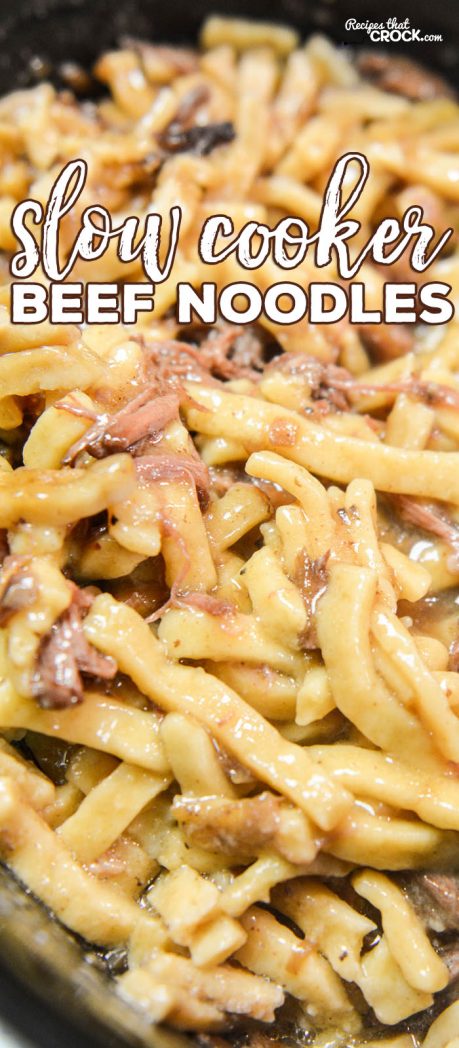 Are you looking for an easy beef and noodles recipe? Our Slow Cooker Beef Noodles are simple to throw together and have that amazing old fashioned comfort food flavor. #Reames # HomemadeGoodness #ad