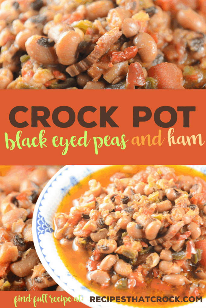 Are you looking for an easy and delicious way to cook up dried black eyed peas? Our Crock Pot Black Eyed Peas and Ham Recipe has an amazing flavor and is the perfect all day slow cooker recipe.