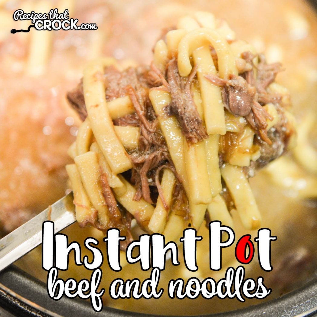 Instant Pot Beef and Noodles: Are you looking for an electric pressure cooker beef noodles recipe? This is our favorite one. Quick, easy and full of that old-fashioned flavor of this classic comfort food dish. 