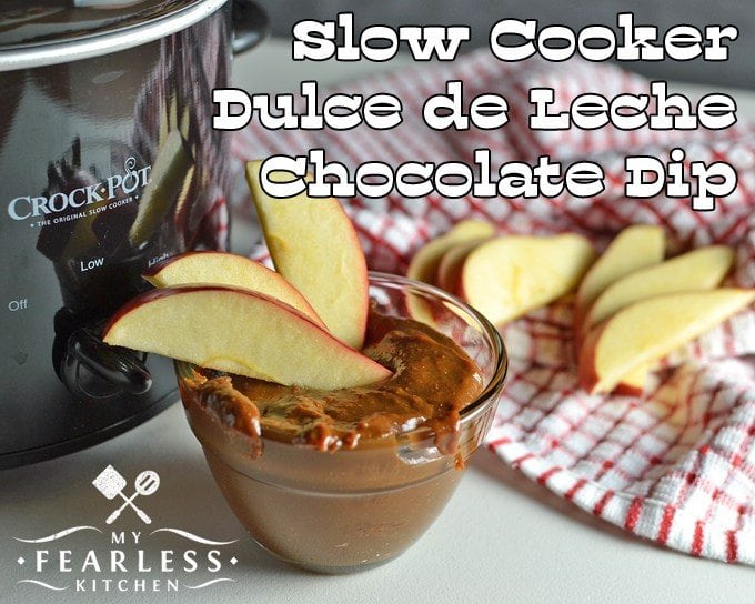 Slow Cooker Dulce de Leche Chocolate Dip