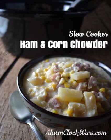 Slow Cooker Ham and Corn Chowder