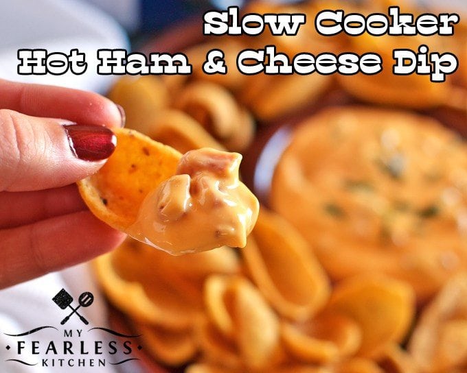 Slow Cooker Hot Ham and Cheese Dip