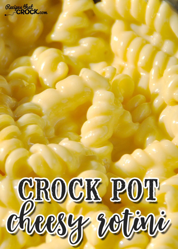 I love a good recipe that I can enjoy as much as my kids and is easy to make! This Crock Pot Cheesy Rotini is a creamy slow cooker mac and cheese that is so simple to throw together.