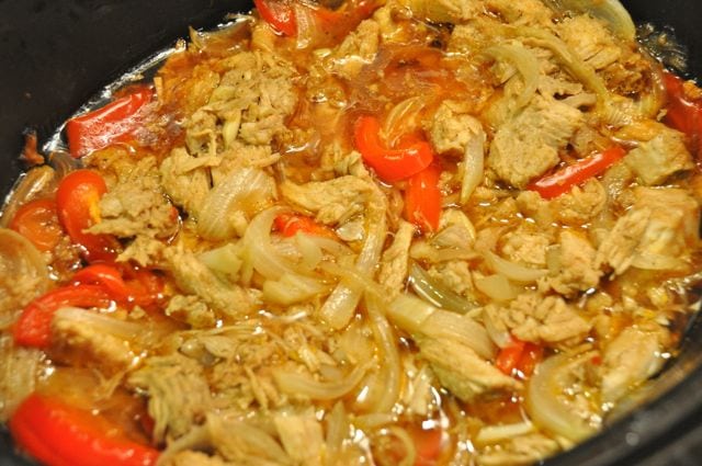 Beer Braised Crock Pot Pork Carnitas