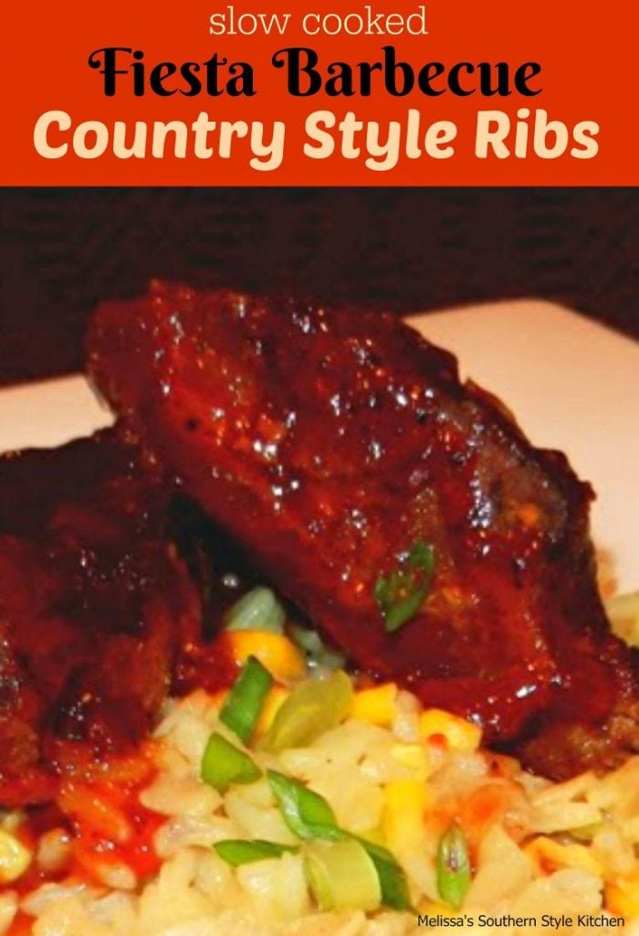 Crock Pot Fiesta Barbecue Country Style Ribs