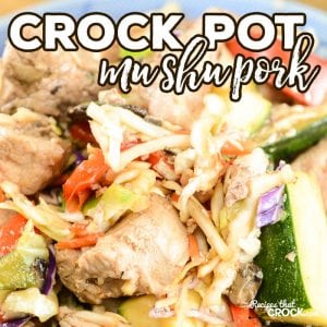 Are you looking for a homemade recipe Mu Shu Pork? This Crock Pot Mu Shu Pork definitely hits the spot!