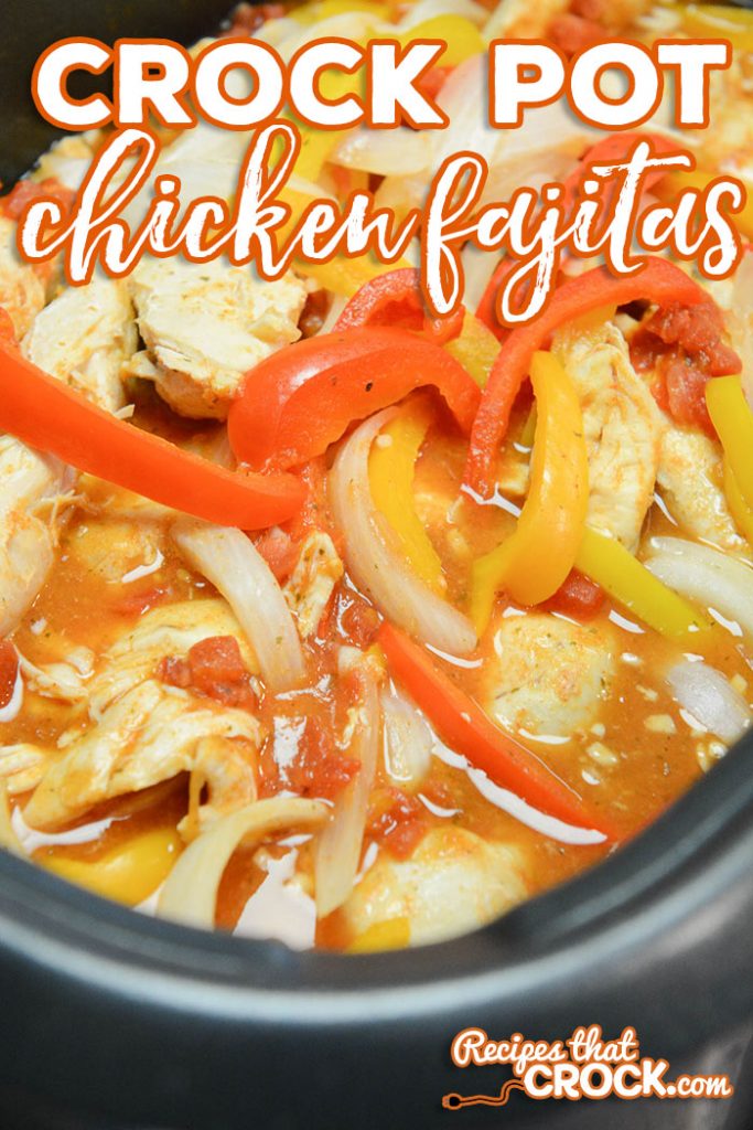 Are you looking for an easy recipe to make Chicken Fajitas at home? These Crock Pot Chicken Fajitas are super simple to throw into your slow cooker and very tasty.