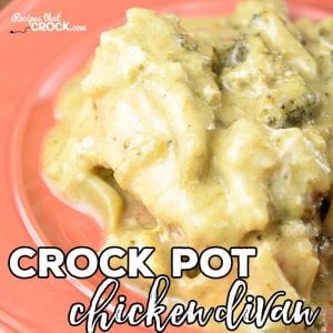 Are you looking for a way to switch up your regular crock pot chicken recipes? This Crock Pot Chicken Divan brings an easy flavorful twist to family dinner.