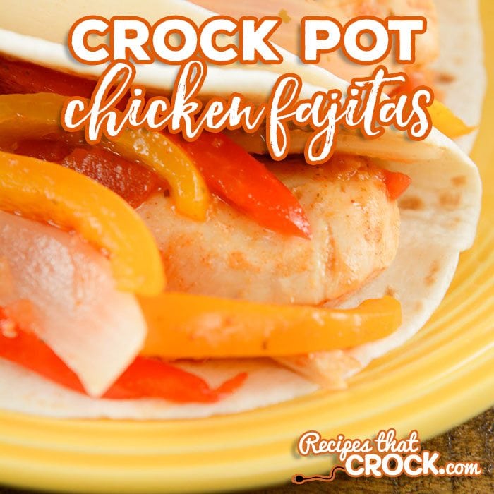 Are you looking for an easy recipe to make Chicken Fajitas at home? These Crock Pot Chicken Fajitas are super simple to throw into your slow cooker and very tasty.