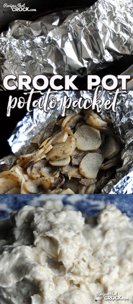 Are you looking for a recipe to make your life easier? Turn your favorite crock pot meals into a one-pot meal with this yummy Crock Pot Potato Packet!