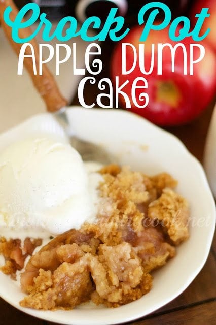 Crock Pot Apple Dump Cake
