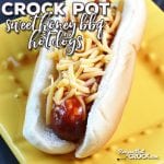 You are gonna love these yummy Sweet Crock Pot Honey BBQ Hot Dogs! They are super easy to throw together and always a crowd favorite!