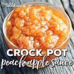Have I got a treat for you folks! This Crock Pot Peach Apple Sauce is super easy to make and will have everyone asking for more!
