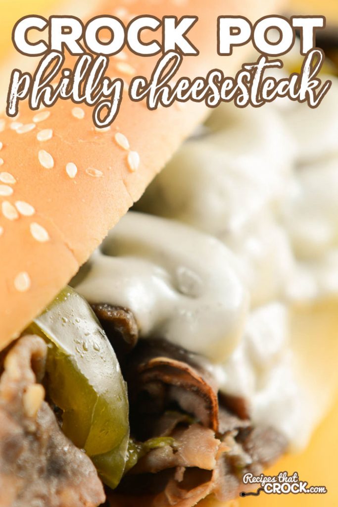 Our Crock Pot Philly Cheesesteak makes your favorite sandwich a snap to make. Savory beef, onions, peppers and mushrooms cook up in your slow cooker and then are served up on a toasted hoagie roll topped with melted provolone cheese.
