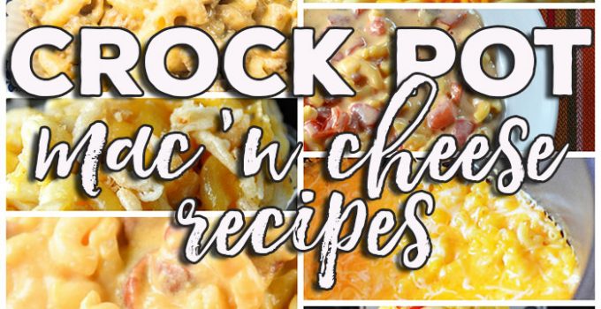 This week for our Friday Favorites we have some yummy Crock Pot Mac 'n Cheese Recipes like Crock Pot Smoked Sausage Mac ‘n Cheese, Old Fashioned Crock Pot Mac ‘n Cheese, Crock Pot Golden Mac n Cheese, Crock Pot Beefy Mac, Crock Pot Fiesta Mac 'n Cheese, Creamy Crock Pot Mac 'n Cheese, Extra Cheesy Crock Pot Mac 'n Cheese, Beefy Mac 'n Cheese & Crock Pot Cheese Lover's Shells!