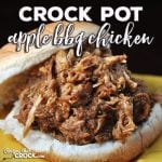 Do you need a simple recipe that has great flavor and will feed a crowd? Then you don't want to miss this Crock Pot Apple BBQ Chicken! Yum!