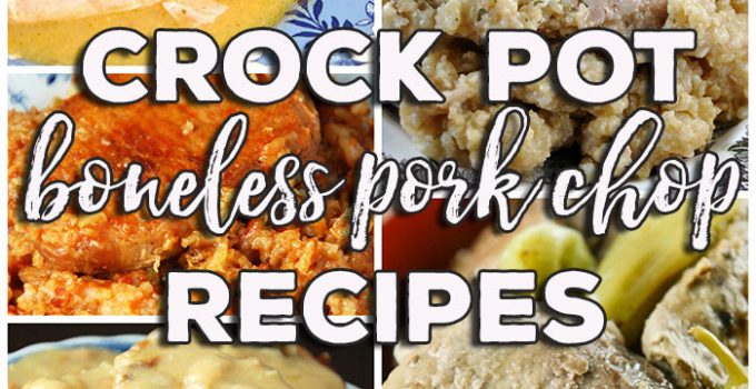 This week for our Friday Favorites we have some yummy Crock Pot Boneless Pork Chop recipes like Crock Pot Mississippi Pork Chops, Crock Pot Creole Pork Chops, Homestyle Crock Pot Pork Chops, Crock Pot Pork Chop Rice Casserole and Easy Pork Chop Tomato Rice!