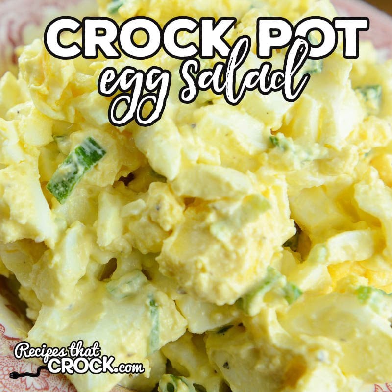 Are you looking for an easy way to make egg salad? Our no-peel method takes all the work out of making this simple Crock Pot Egg Salad.