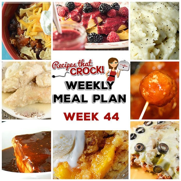 This week's weekly menu featuresย Crock Pot Teriyaki Pork Loin, Crock Pot Sweet & Tangy Baked Beans, Crock Pot Chicken Stuffing Casserole, Crock Pot Fresh Green Beans, Crock Pot Chicken Tortilla Soup, Crock Pot Homestyle Chicken, Crock Pot No-Boil Mashed Potatoes, Crock Pot Pizza Bake, Crock Pot Sweet and Tangy Meatballs, Crock Pot Peachy Dump Cake and Crock Pot Fresh Berry Syrup.ย