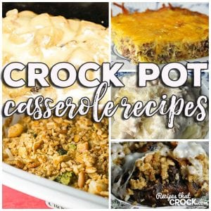 This week for our Friday Favorites we have some yummy Crock Pot Chicken Alfredo Ravioli Casserole, Crock Pot French Onion Beef Casserole, Crock Pot Cranberry Orange Roll Casserole, Crock Pot Sausage Egg Casserole and Crock Pot Broccoli Cauliflower Casserole!