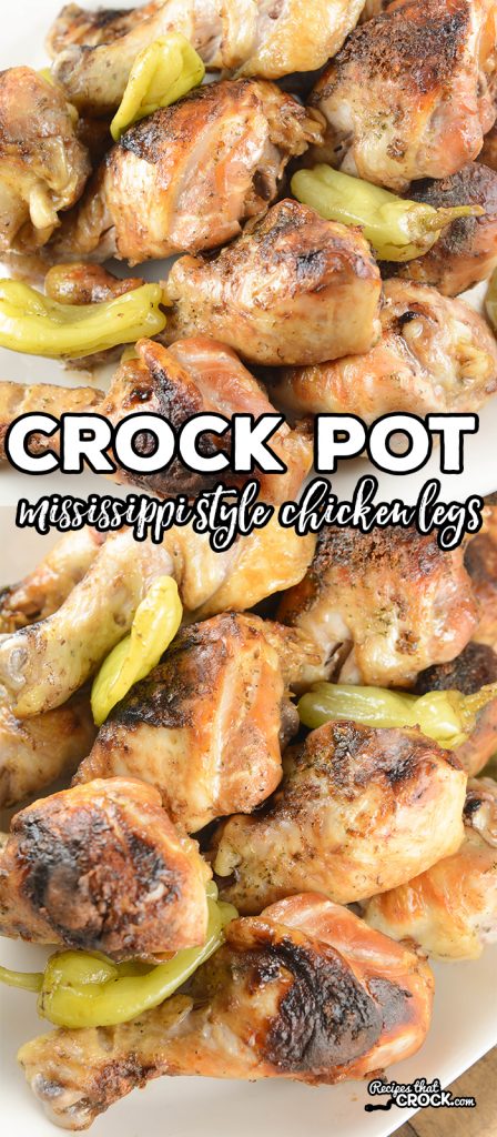Are you looking for a delicious alternative to BBQ Chicken Legs? Our Crock Pot Chicken Legs {Mississippi Style} are incredibly flavorful, fall apart tender and so perfectly charred they'll swear they were grilled. Shh! We'll never tell.