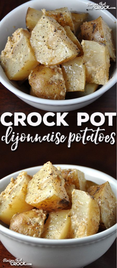Are you tired of the same ol' same ol', but love potatoes? Then you don't want to miss these deliciousย Crock Pot Dijonnaise Potatoes!