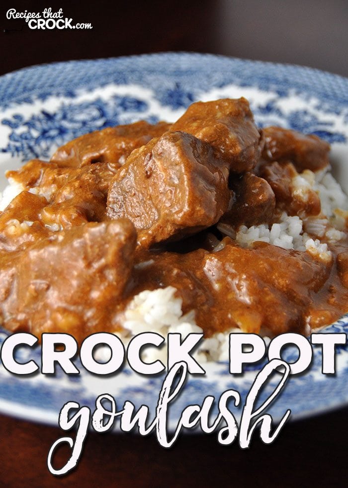 I have a treat for you. This Crock Pot Goulash is a tried and true favorite one of our readers has been using for over 40 years! And my family devoured it!