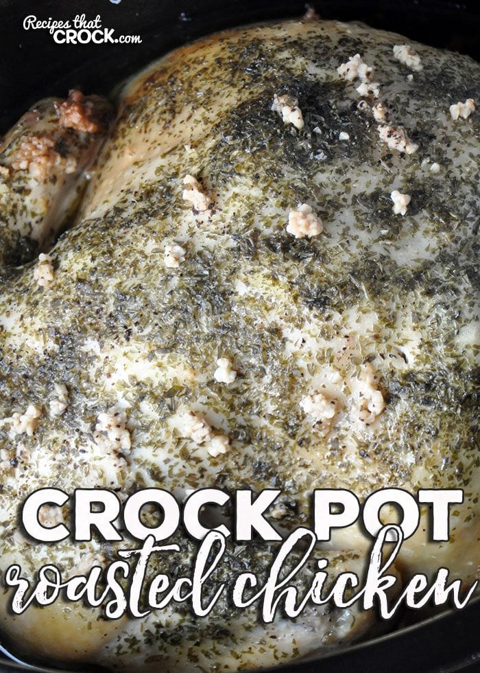 Crock Pot Roasted Chicken