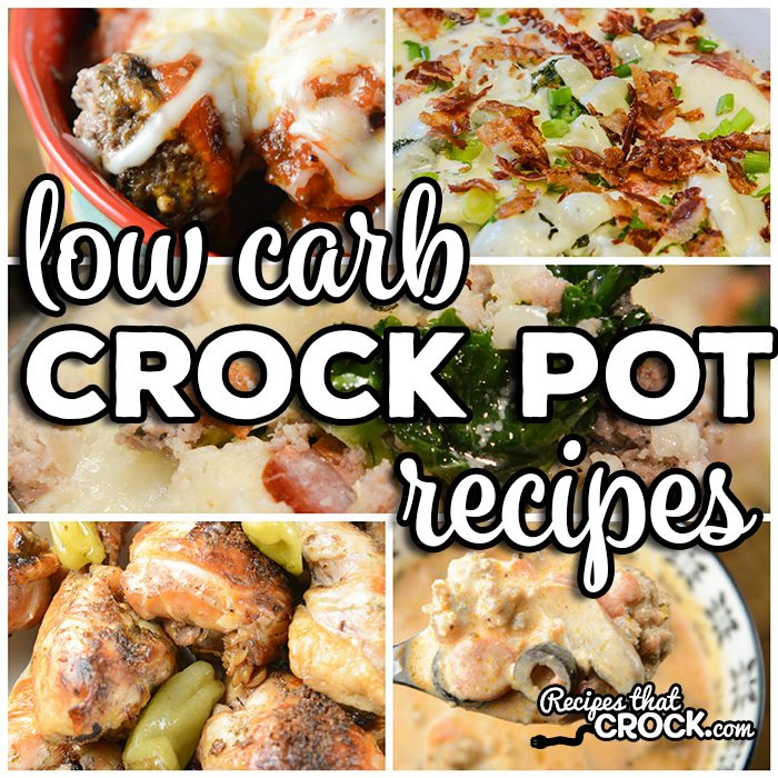 Looking for Low Carb Crock Pot Recipes that even carb lovers will enjoy? Tons of low carb recipes for your slow cooker-- with new recipes added regularly. Save this pin to always see how what we are crockin' up low carb on Recipes That Crock.