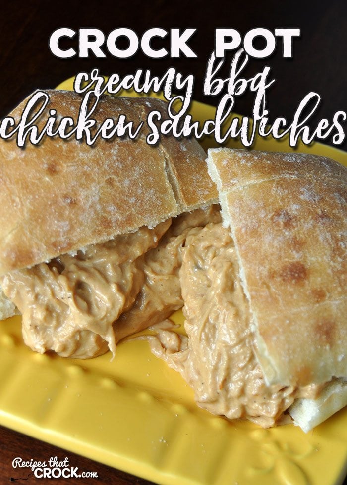 Be it a tailgating party, holiday party, pitch-in or back yard barbecue, this Creamy Crock Pot BBQ Chicken Sandwiches will have everyone asking for more!